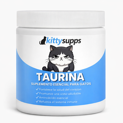 Suplemento Taurina Para Evitar Déficit Silencioso En Los Gatos